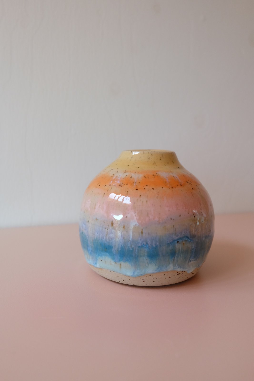 Vaasje klein - regenboog
